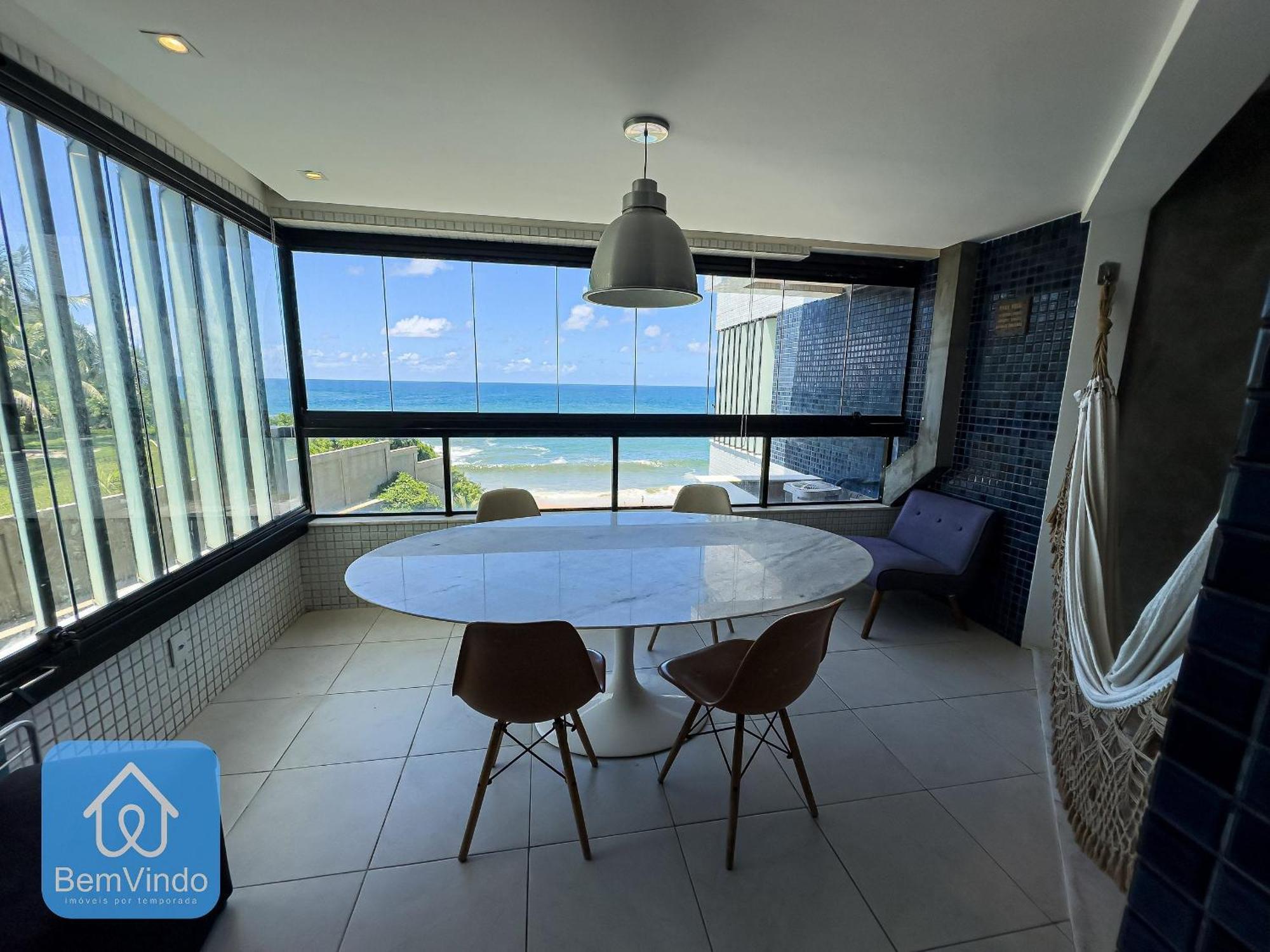 Apartamento Completo Com Vista Mar E Pe Na Areia Salvador Eksteriør bilde