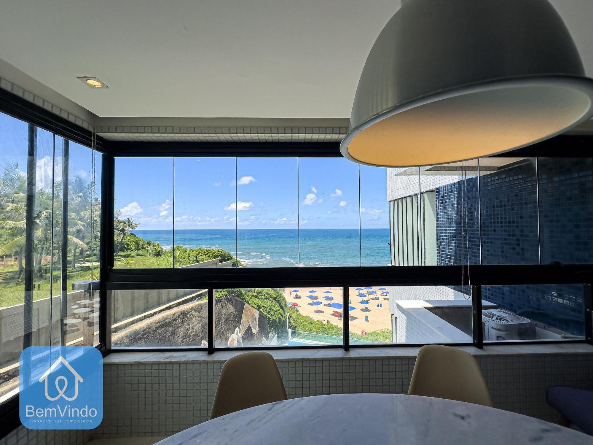 Apartamento Completo Com Vista Mar E Pe Na Areia Salvador Eksteriør bilde
