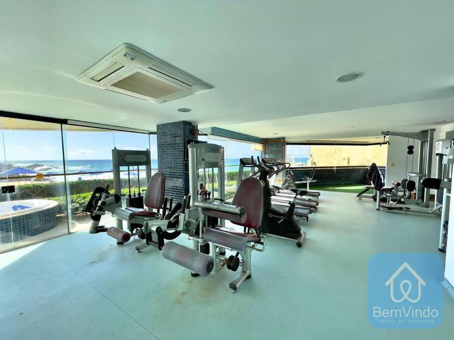 Apartamento Completo Com Vista Mar E Pe Na Areia Salvador Eksteriør bilde