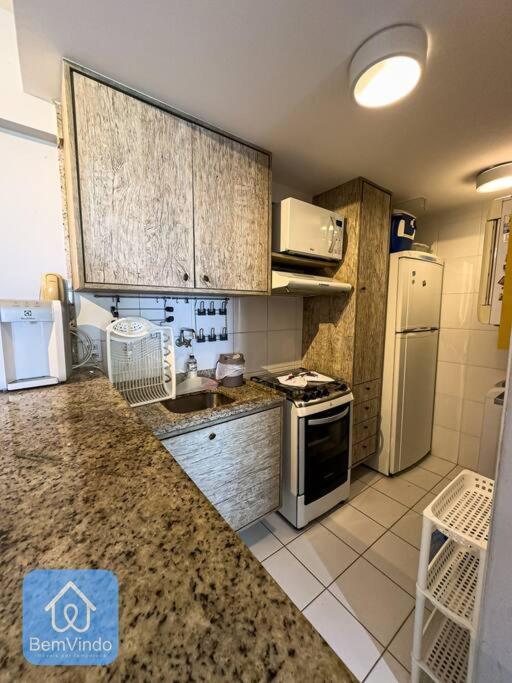 Apartamento Completo Com Vista Mar E Pe Na Areia Salvador Eksteriør bilde